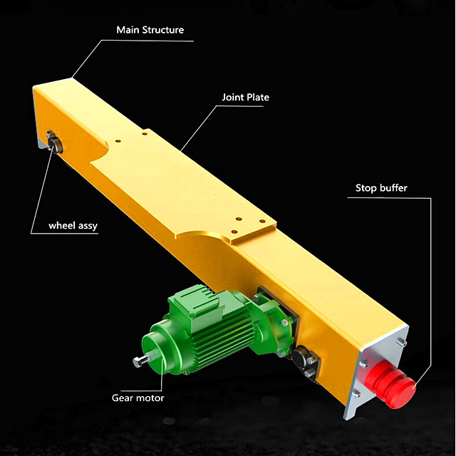 Crane End Truck To Do As The Crane Long Travel Mechanism of The