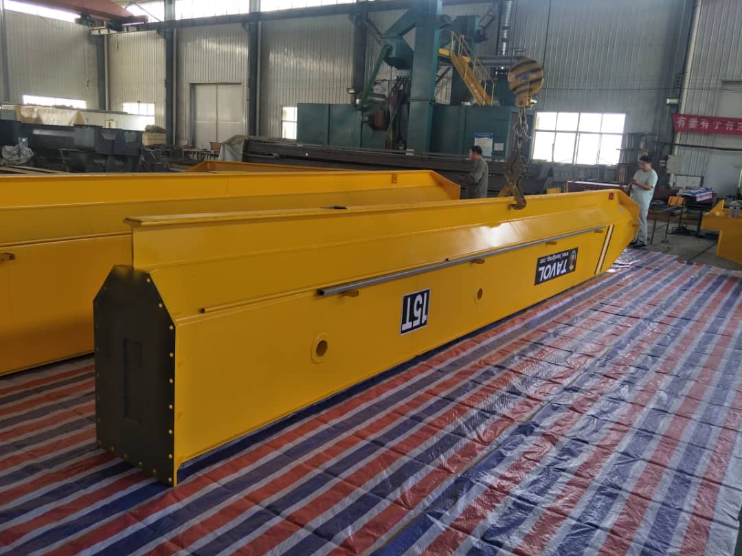 15 ton Single girder eot crane service in Chile