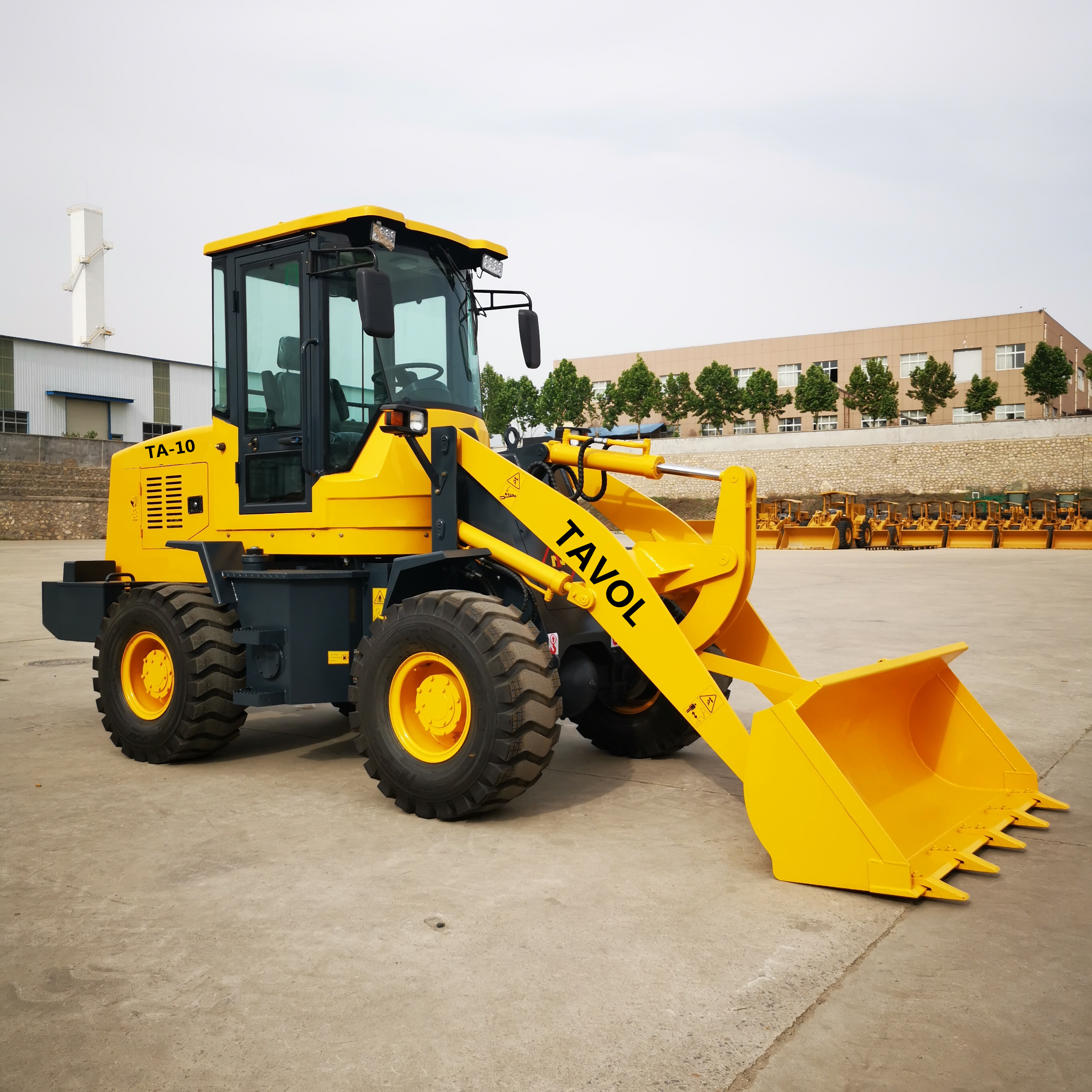 TAVOL TA10 Mini Wheel Loader with 0.5 m3 Bucket
