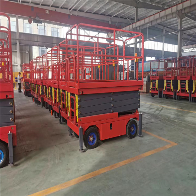 CE ISO 4-18m Hydraulic Electric Mobile Scissor Lift