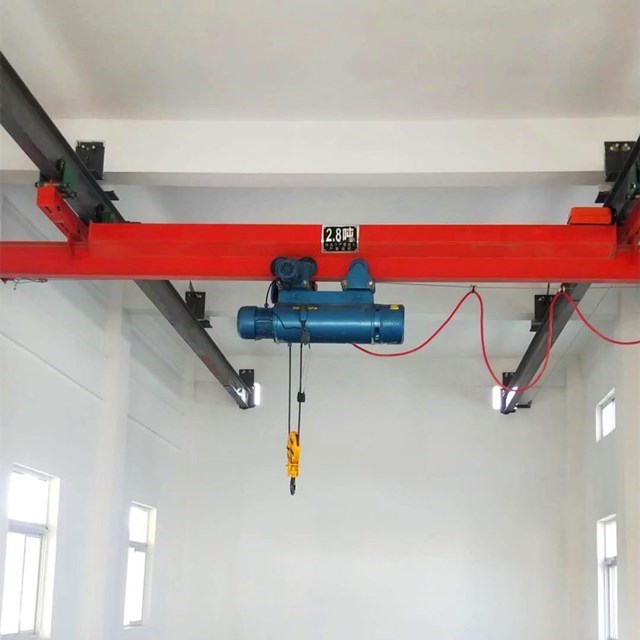 Underslung Running Single Girder Bridge Cranes